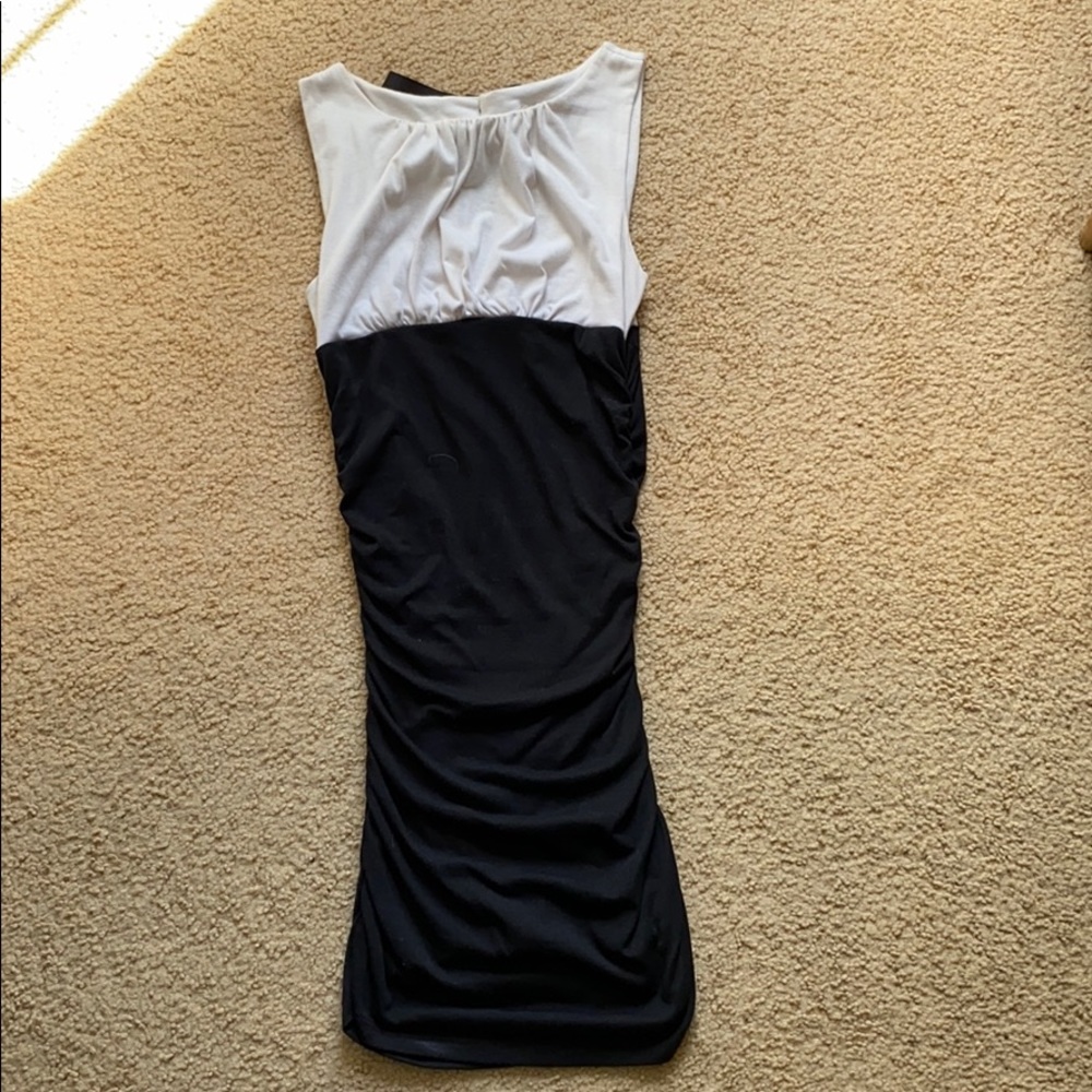 Black&White Bodycon Dress